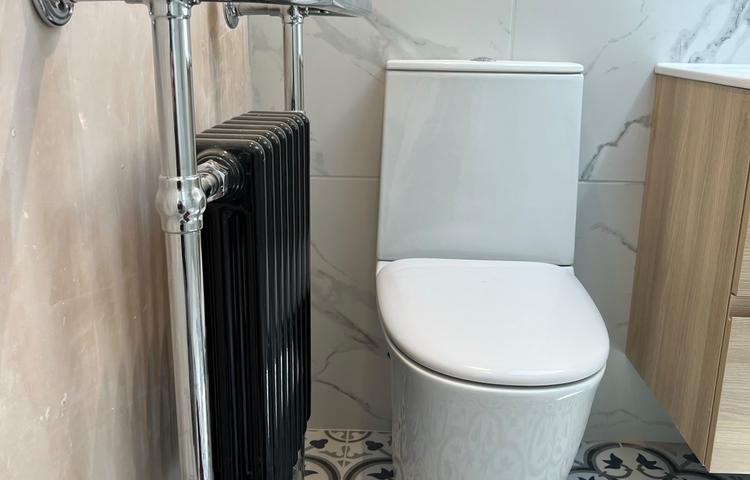 Bathroom renovation and tiling in the Clapham home
