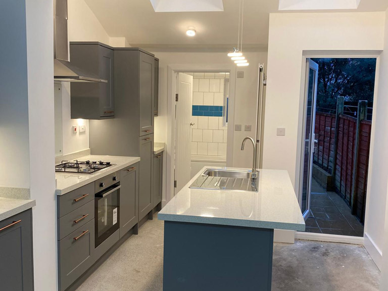 House extension project in Croydon