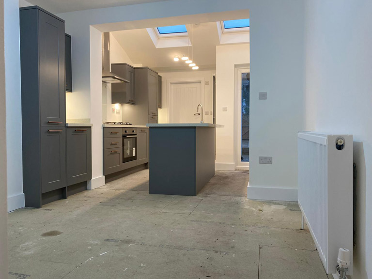 House extension project in Croydon