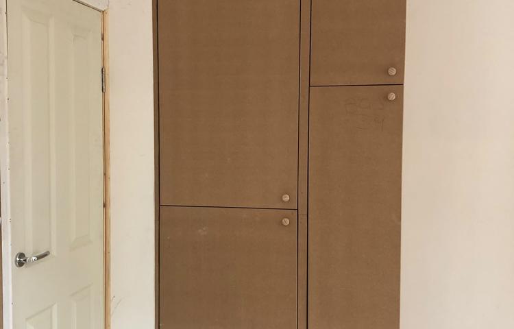 New internal door and storage joinery in Lewisham